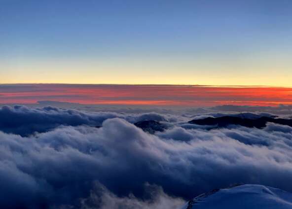 Tramonto al Corno [23 novembre 2024]